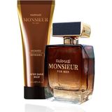 Farmasi Monsieur 100 Ml Erkek Parfümü +100 Ml Tıraş Sonrası Losyonu