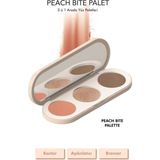 Farmasi Peach Bite Palet Bronze Renkli 3'ü 1 Arada Kontür Aydınlatıcı Allık 13 gr