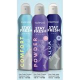 Farmasi Stay Fresh Comfort Kadın-Powder Kadın- Aqua Erkek Deodorant 150ML