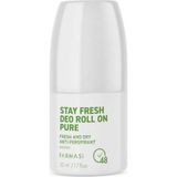 Farmasi Stay Fresh Kadın Roll-On Deodorant 50 ml - Doğal Aroma, Pudrasız, 48 Saat Süreyle Etkili, Hızla Kuruyan, Alkol ve Paraben İçermeyen