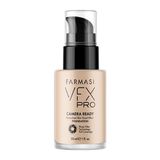 Farmasi Vfx Pro Camera Ready Fondöten Ivory 01 Yüksek Kapatıcılık ve Mat Görünüm 30 ml