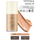 Farmasi Vfx Pro Camera Ready Fondöten W08 30 ml
