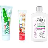 Farmasi Vitalizing Sarımsaklı 500 ml Şampuan + Aloegel ve Littlekid Diş Macunu Set