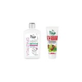 Farmasi Vitalizing Sarımsaklı 500 ml Şampuan + İki Kat Etkili 250 ml Masaj Jeli