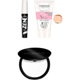 Farmasi Zen Rimel 8ml. + Transparan Pudra 14gr.+ Cc Krem 50ml.