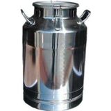 Farmena 20 Litre Paslanmaz Çelik Kilitli Kapak Süt Güğümü