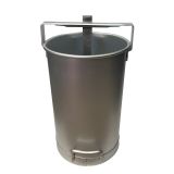 Farmena 20 Litre Süt Ölçer Kovası Aluminyum (Ölçek)