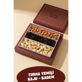 Farmio Hediyelik Karışık Kuruyemiş 350GR – Zarlı Kaju, Turna Yemişi, Çiğ Kaju - 350 gr