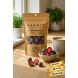 FARMİO İlave Şekersiz Çikolata Kaplı Çilek - 50gr Doypack