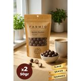FARMİO İlave Şekersiz Çikolata Kaplı Kinoa Patlağı - 2x50gr Doypack