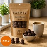Farmio Ilave Şekersiz Hayvan Figürlü Çikolata - 2X50GR Doypack - 100 gr