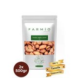 Farmio Premium Siirt Fıstığı 1Kg (2X500gr) – Kabuklu Kavrulmuş – Ana Çıtlak – Taptaze Yeni Mahsül