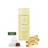 Farmio Relax Tea –Papatya Çayı – 12 Poşet – Portakal Kabuğu Ve Mayıs Papatyası