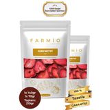 Farmio Şekersiz Kurutulmuş Çilek – 210Gr – Doğal Ve Katkısız
