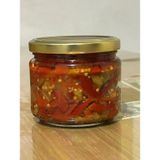 Farmlove Közlenmiş Patlıcan Biber Salatası (Ev Yapımı) - 280 Gr - Yeni Mahsül