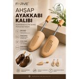 Farve Ahşap Ayakkabı Kalıbı – Yaylı Ayakkabı Şekillendirici 42-43