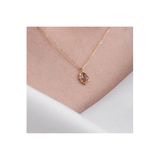 Fasek Gold Gümüş Kolye Vintage Tasarım Zultanit Taşlı, Tek Ebat, HNKYUZ3016, Sarı, Kadın