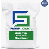 faserix Limon Tuzu Sitrik Asit MONOHIDRAT(E330) 25 kg