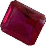 Faset Kesim Kırmızı Safir Taşı 4,2 Karat