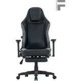 Fashcolle Globe Pro Black-Grey Oyuncu Koltuğu - Siyah - Gri