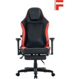 Fashcolle Globe Pro Black-Red Oyuncu Koltuğu Ergonomik Tasarım ve Kaliteli Materyal ile Şık Renk Seçeneği