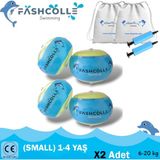 Fashcolle Small Beden Şişme Deniz Kolluğu 1-4 Yaş x 2 Adet - Mavi
