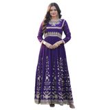 FASHION BAZAR 365 Hint Diwali Kadın Giymeye Hazır Etnik Anarkali Elbisesi Bayram Festivali Anarkali Elbisesi Takım Elbise 23992