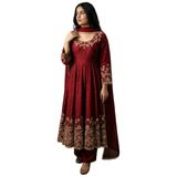 FASHION BAZAR 365 Hint Diwali Kadın Hazır Giyim Etnik Anarkali Bayram Partisi için Anarkali Takım Elbise Stil 23864