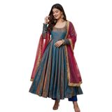 FASHION BAZAR 365 Hint Pakistanlı Kadınlar Hazır Giyim etnik Anarkali Bayram Festivali Şalvar Takım Elbise 23917