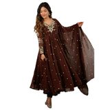 FASHION BAZAR 365 Hint Pakistanlı Kadınlar Hazır Giyim etnik Anarkali Bayram Festivali Şalvar Takım Elbise 24033