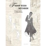 Fashion Design Sketchbook: 60 figure templates in 20 different poses
