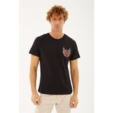 Fashion Friends 23Y0141E1 Fashion Friends Erkek T-Shirt Siyah