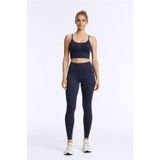 Fashion Friends Çapraz Kemerli Yüksek Bel Dar Paça Bayan Tayt 26Y0710K1 LACİVERT
