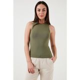 Fashion Friends Fitilli Halter Yaka Bayan Atlet 26Y0479K1 HAKİ