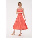 Fashion Friends Ip Askılı Elbise Coral/Coral (Coral/Coral/L)