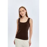 Fashion Friends Kadın Atlet 26Y0266K1 Kahve