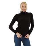 Fashion Friends Kadın Balıkçı Yaka Kazak 23K0401K1 Siyah S