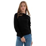 FASHION FRIENDS KADIN BİSİKLET YAKA KAZAK 24K0245K1 SİYAH XL