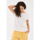 Fashıon Frıends Kadın Bisiklet Yaka T-Shirt 25Y0933k1
