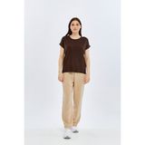 Fashion Friends Kadın Bluz 26Y0194K1 - Kahverengi