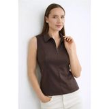 Fashion Friends Kadın Bluz 26Y0331K1 - Kahverengi