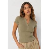 Fashion Friends Kadın Bluz 26Y0494K1 - M - Haki