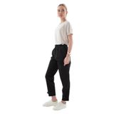 FASHION FRIENDS Kadın Boyfriend Pantolon, Siyah, 36 Beden