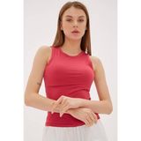 Fashion Friends Kadın Crop Atlet 25Y0479K1 - Mercan