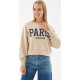 Fashion Friends Kadın Crop Sweatshirt 24K0053K1