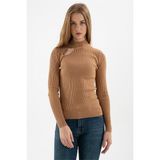Fashion Friends Kadın Kazak Bej 23K0167K1 - XS