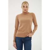 Fashion Friends Kadın Kazak Bej 23K0401K1 - XL