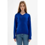 Fashion Friends Kadın Kazak Saks 23K0244K1 - XS
