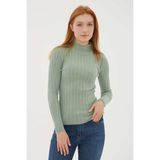 Fashion Friends Kadın Kazak Yeşil 23K0389K1 - XS