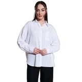 Fashion Friends Pamuklu Rahat Kalıp Uzun Kollu Gömlek Bayan GÖMLEK 26Y0245K1